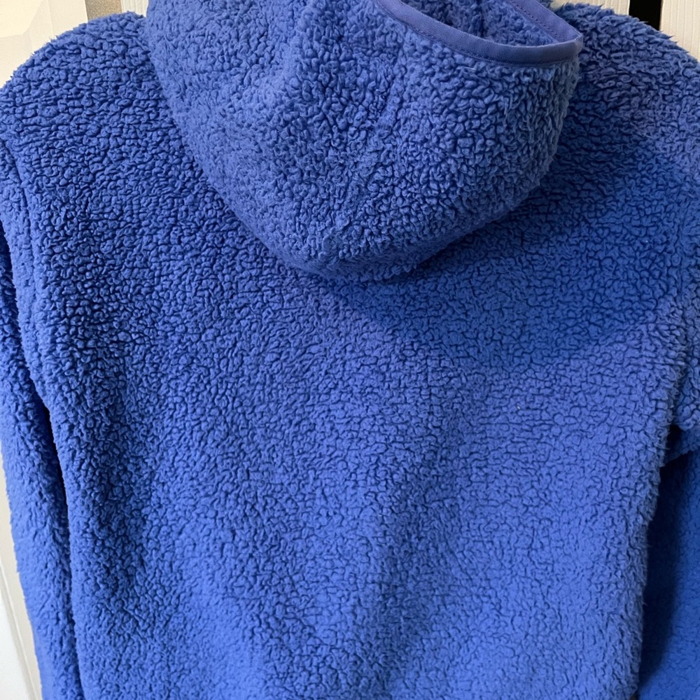 Super soft athleta girl periwinkle hoodie, Sherpa - Picture 4 of 5